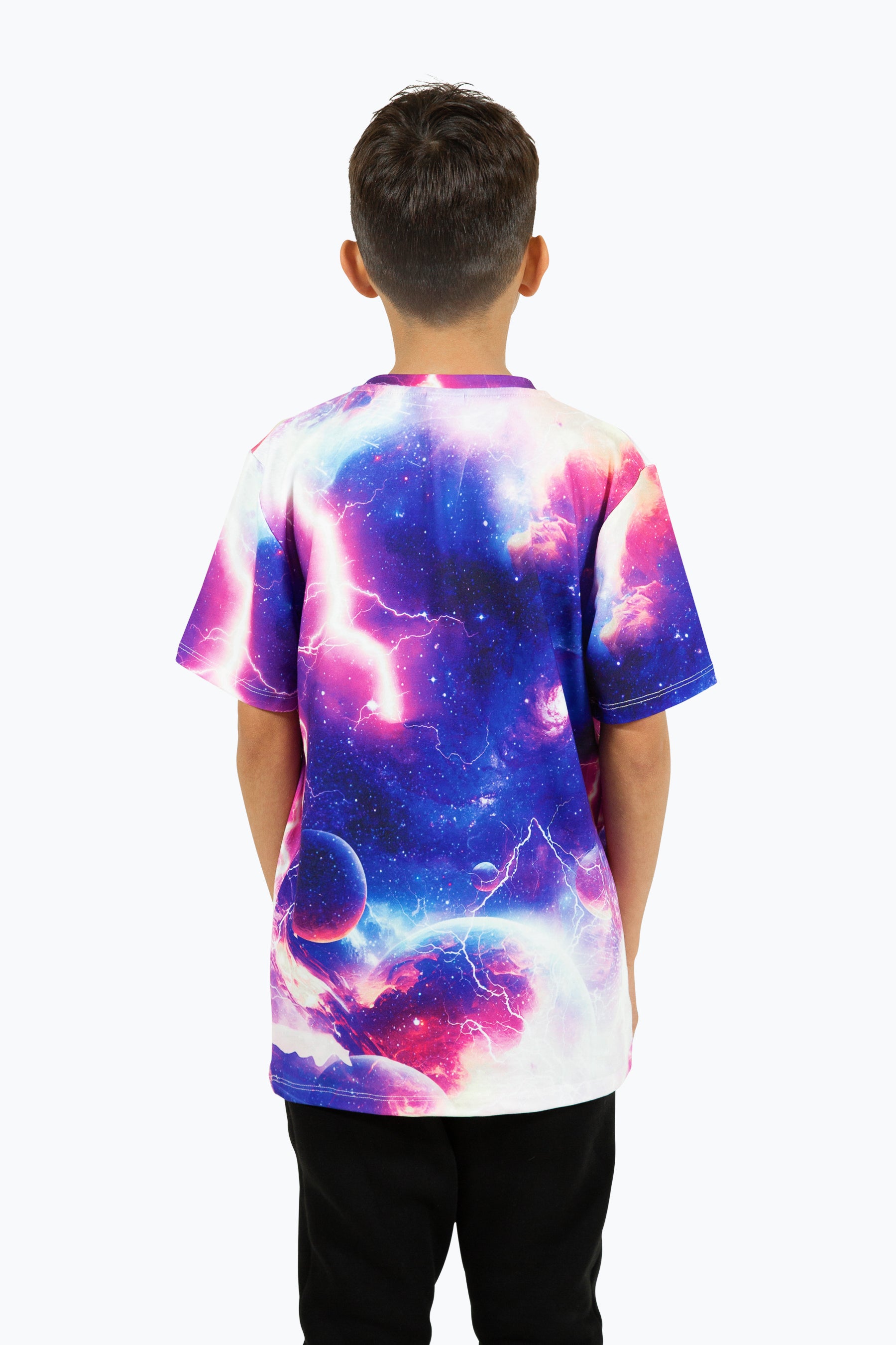 Just on sale Hype pink space galaxy multicolor boys t shirt graphic RARE ULTRA RARE