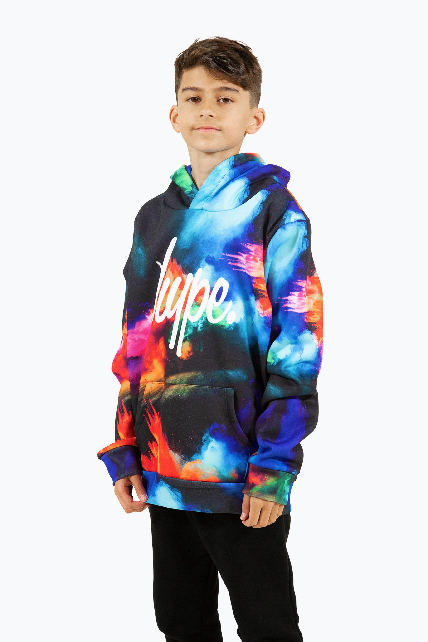 Hype Boys Multi Splash Hoodie