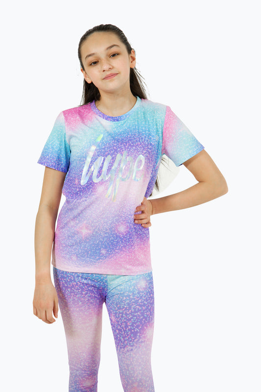 Hype Girls Multi Star Dust T-Shirt