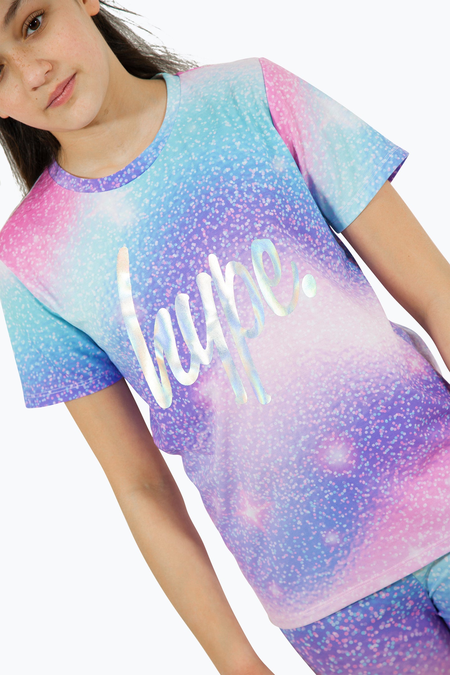 Hype Girls Multi Star Dust T-Shirt