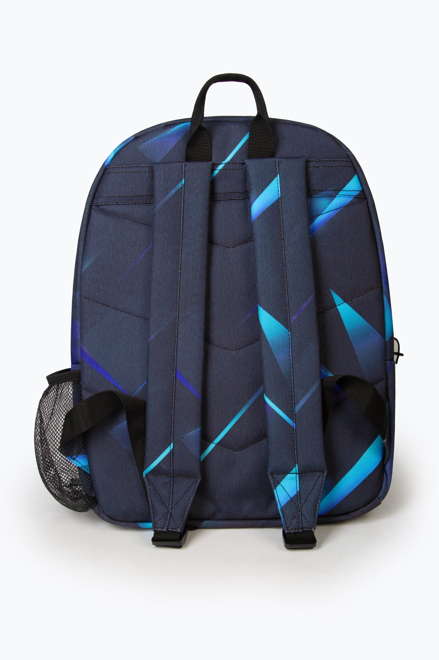 Hype Kids Black Blue Edge Backpack