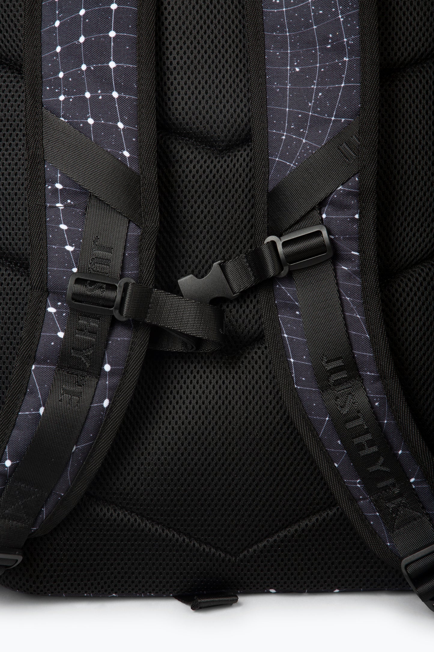 Hype Kids Black Web Maxi Backpack