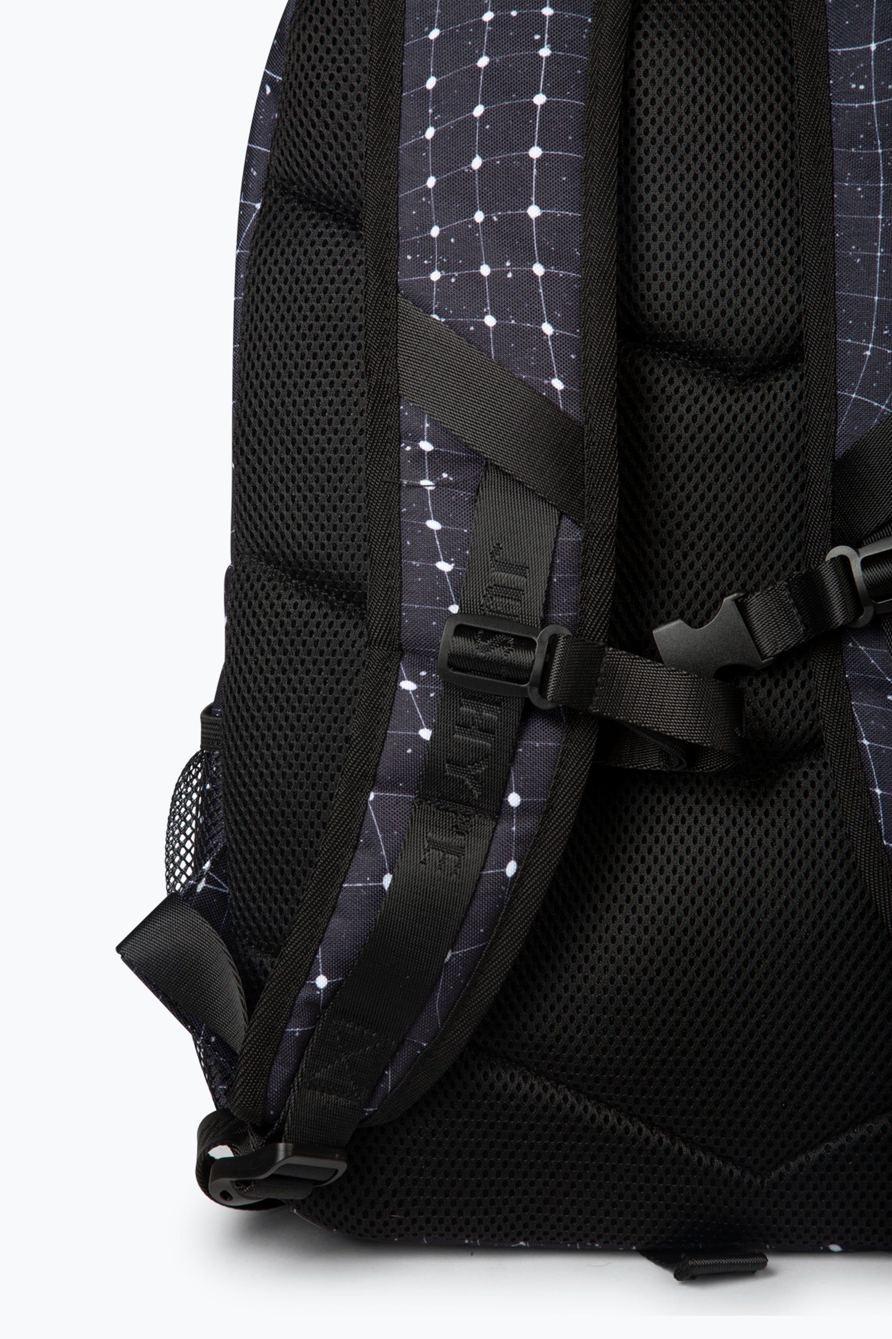 Hype Kids Black Web Maxi Backpack