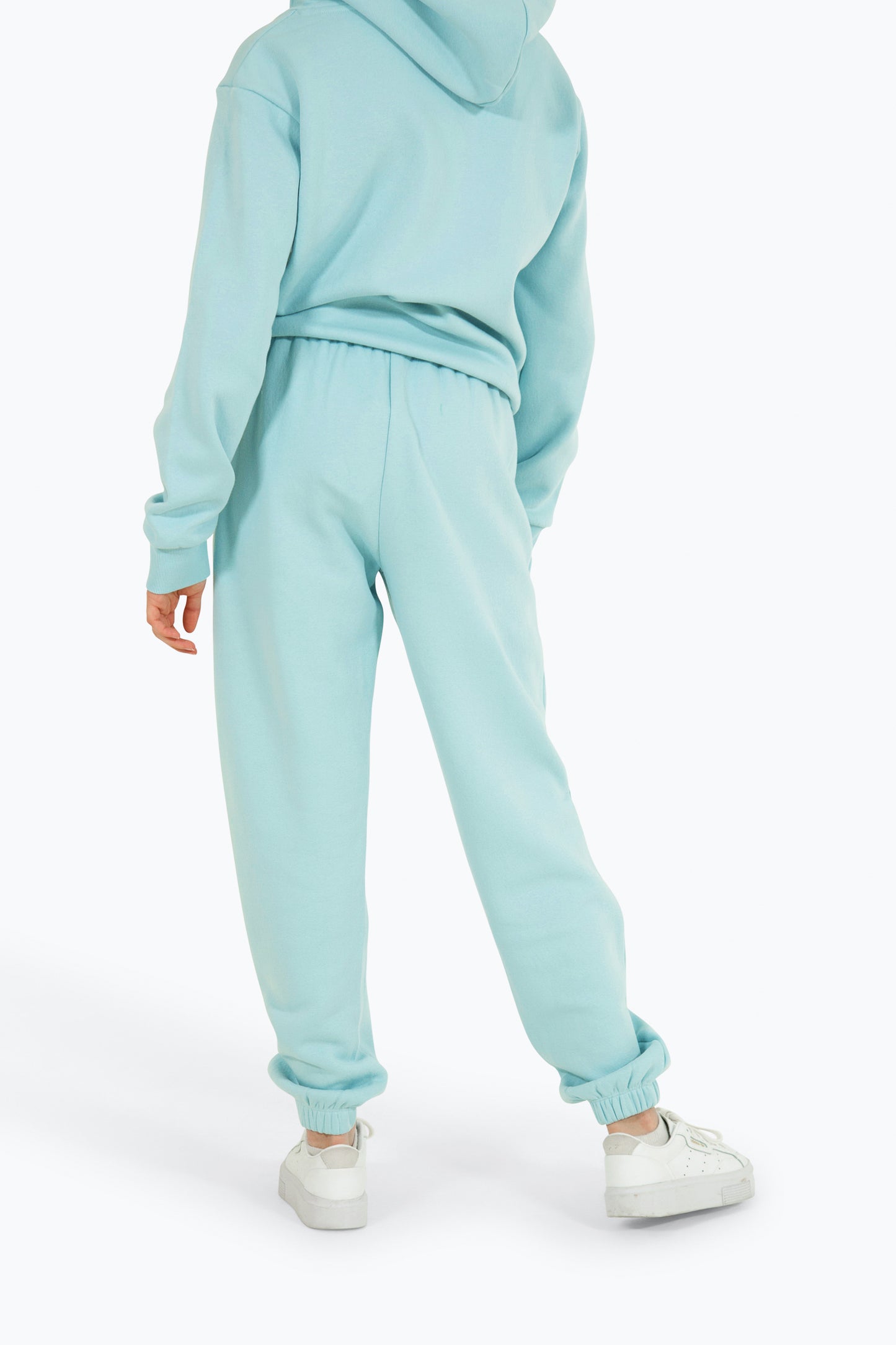 Hype Girls Light Blue Script Joggers