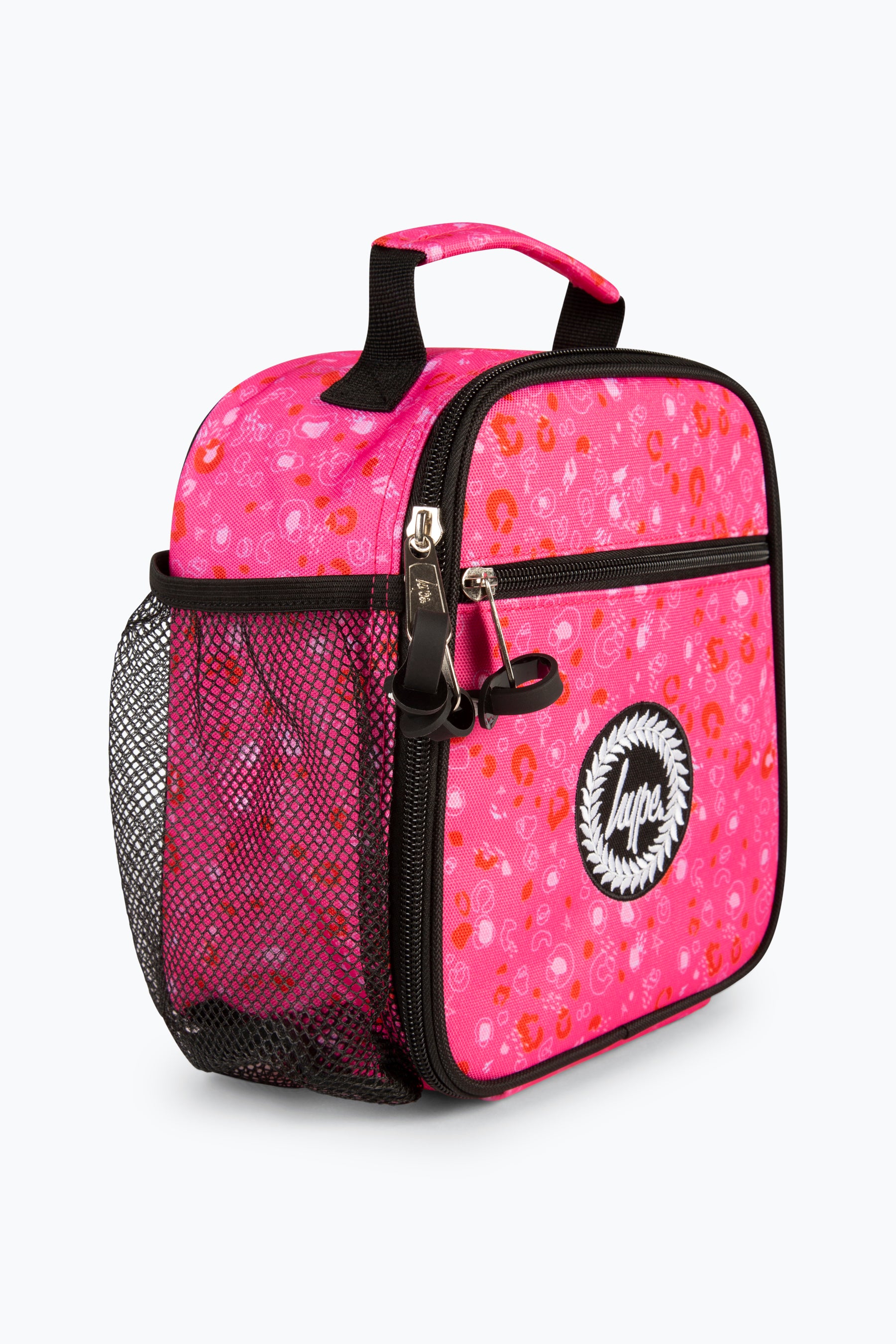 Hype Girls Pink Leopard Lunch Bag | Lunch Box