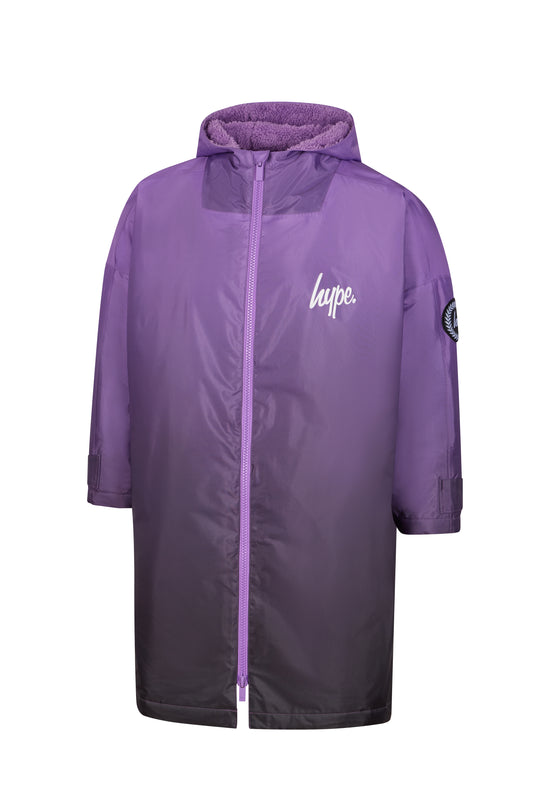 Hype Kids Ombre Purple Changing Robe