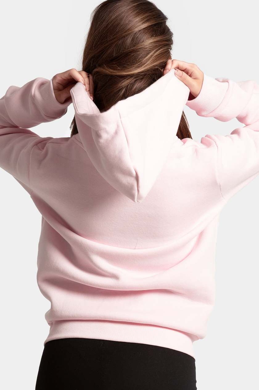 Ladies pink hoodie sales