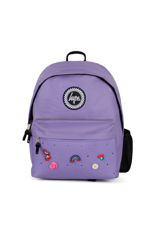 Hype Girls Purple Charm Backpack