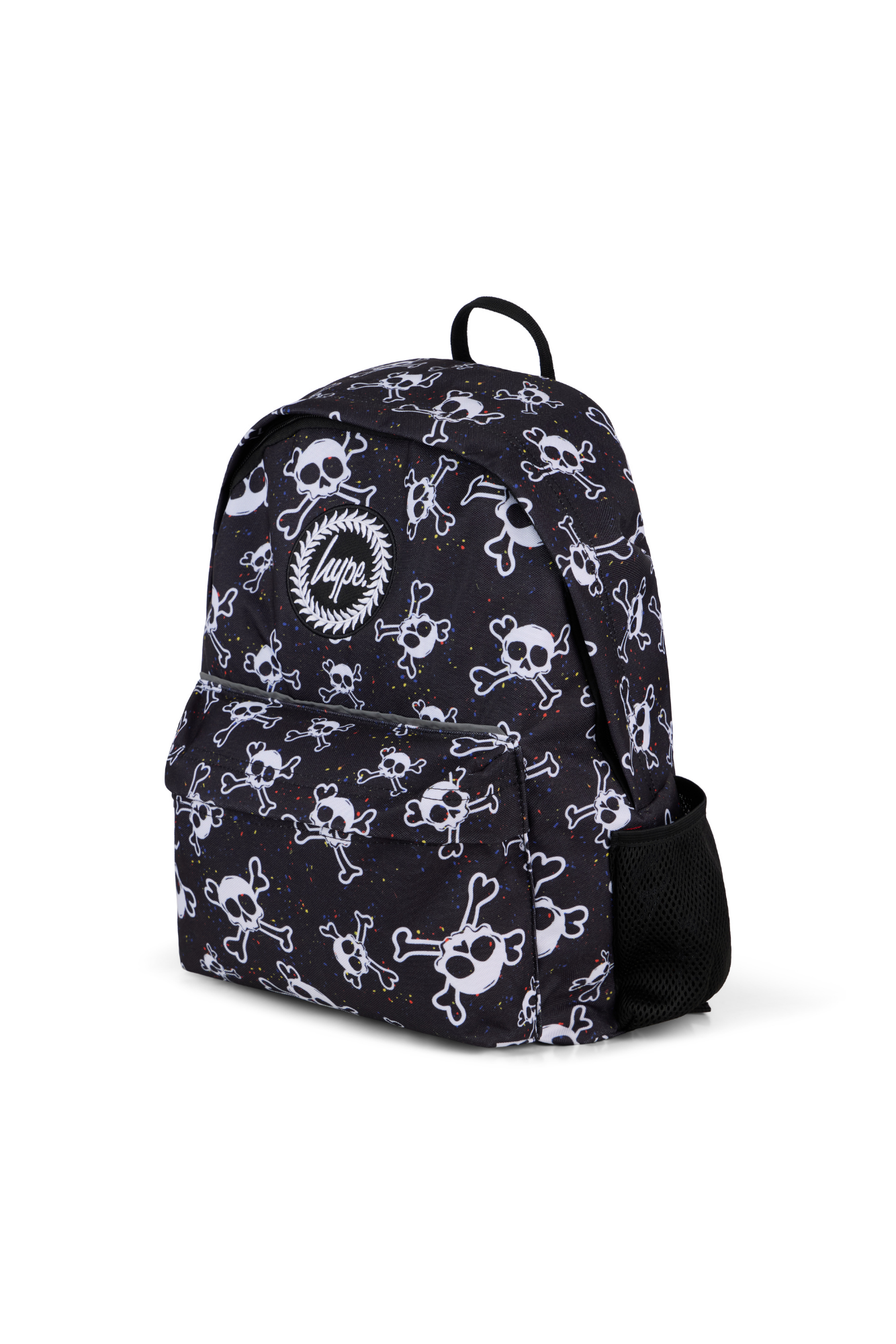 Hype Boys Black Skull Splat Backpack