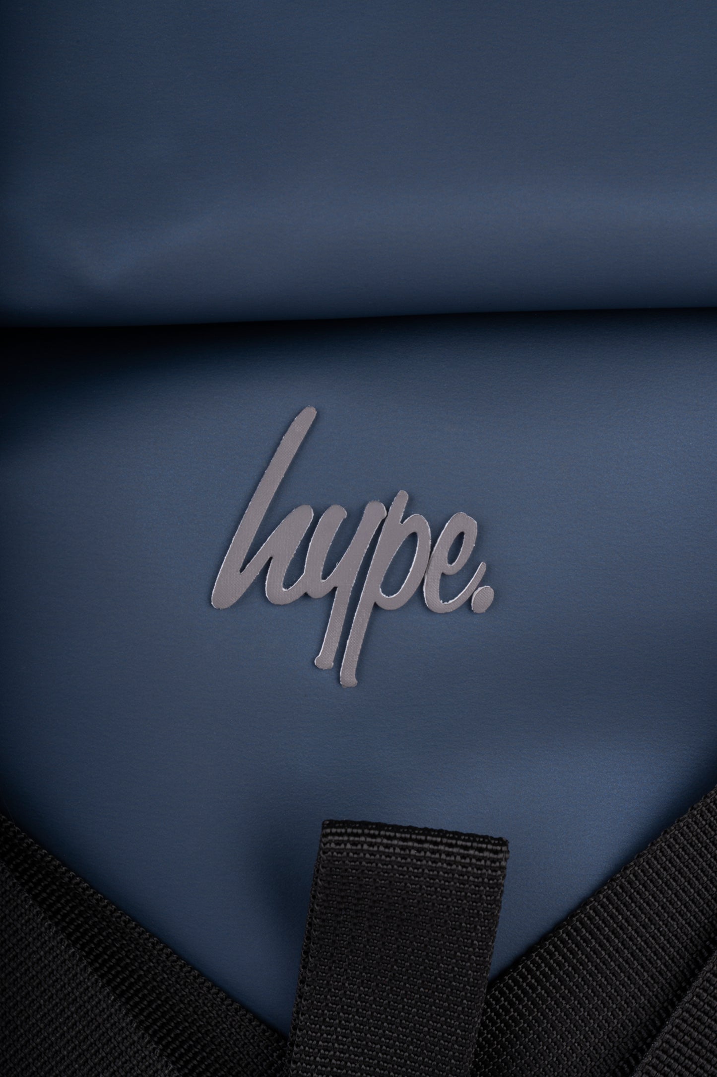 Hype Unisex Teal Rubber Roll Top Backpack