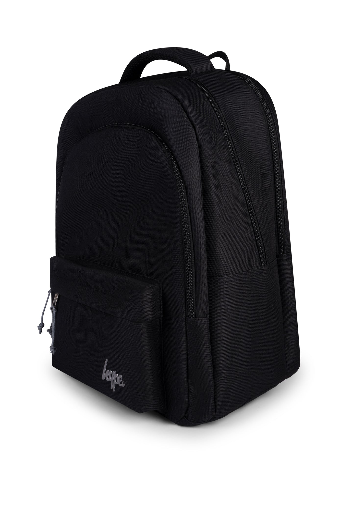 Hype Unisex Black Multi Pocket Backpack
