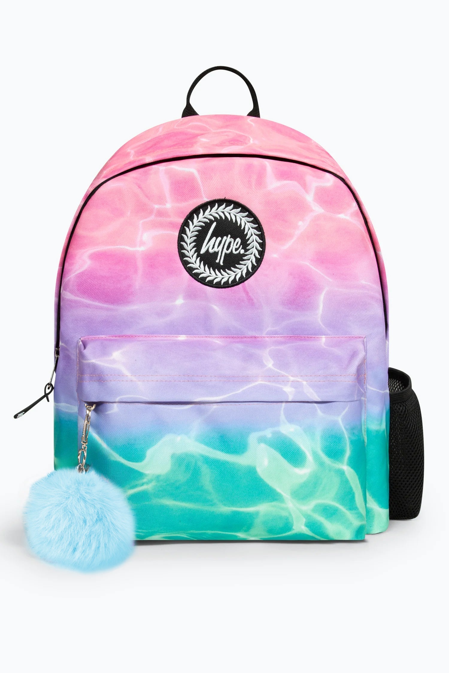 Pink Turquoise Pastel Pool Iconic School Backpack