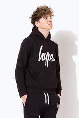 HYPE BLACK SCRIPT KIDS PULLOVER HOODIE AND JOGGERS SET