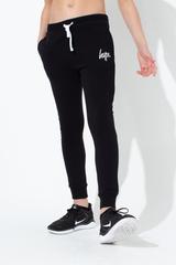 HYPE BLACK SCRIPT KIDS PULLOVER HOODIE AND JOGGERS SET