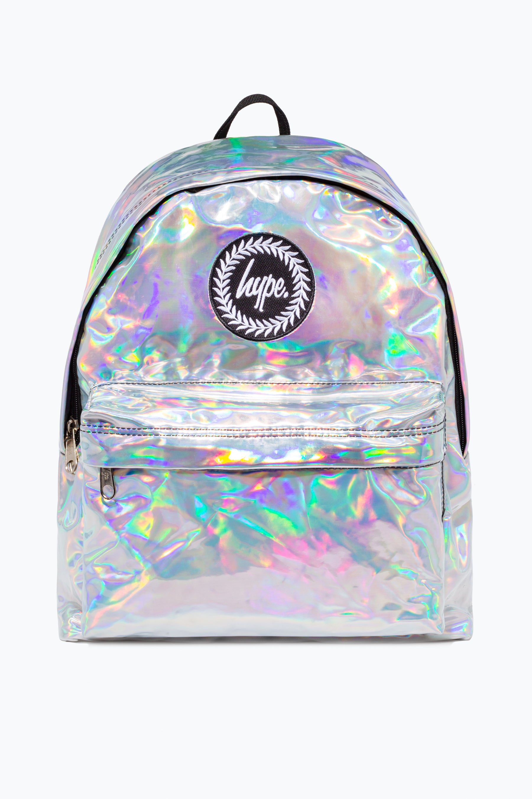 HYPE SILVER HOLOGRAPHIC BACKPACK | Hype.