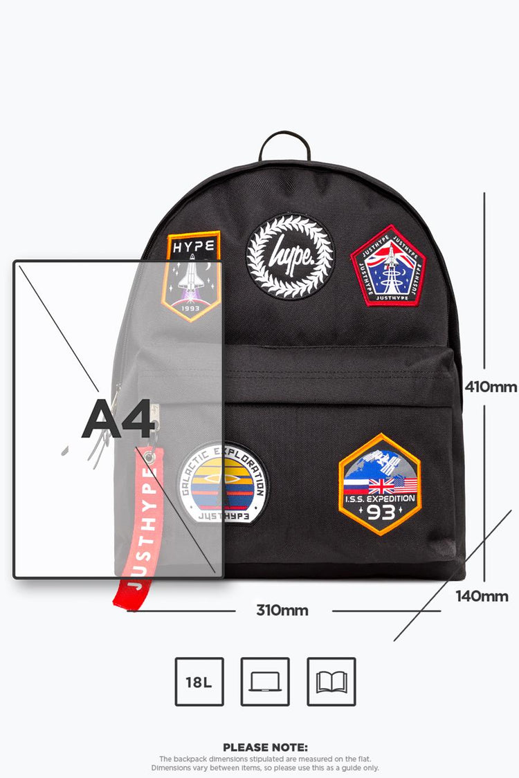 Hype Space Badges Backpack