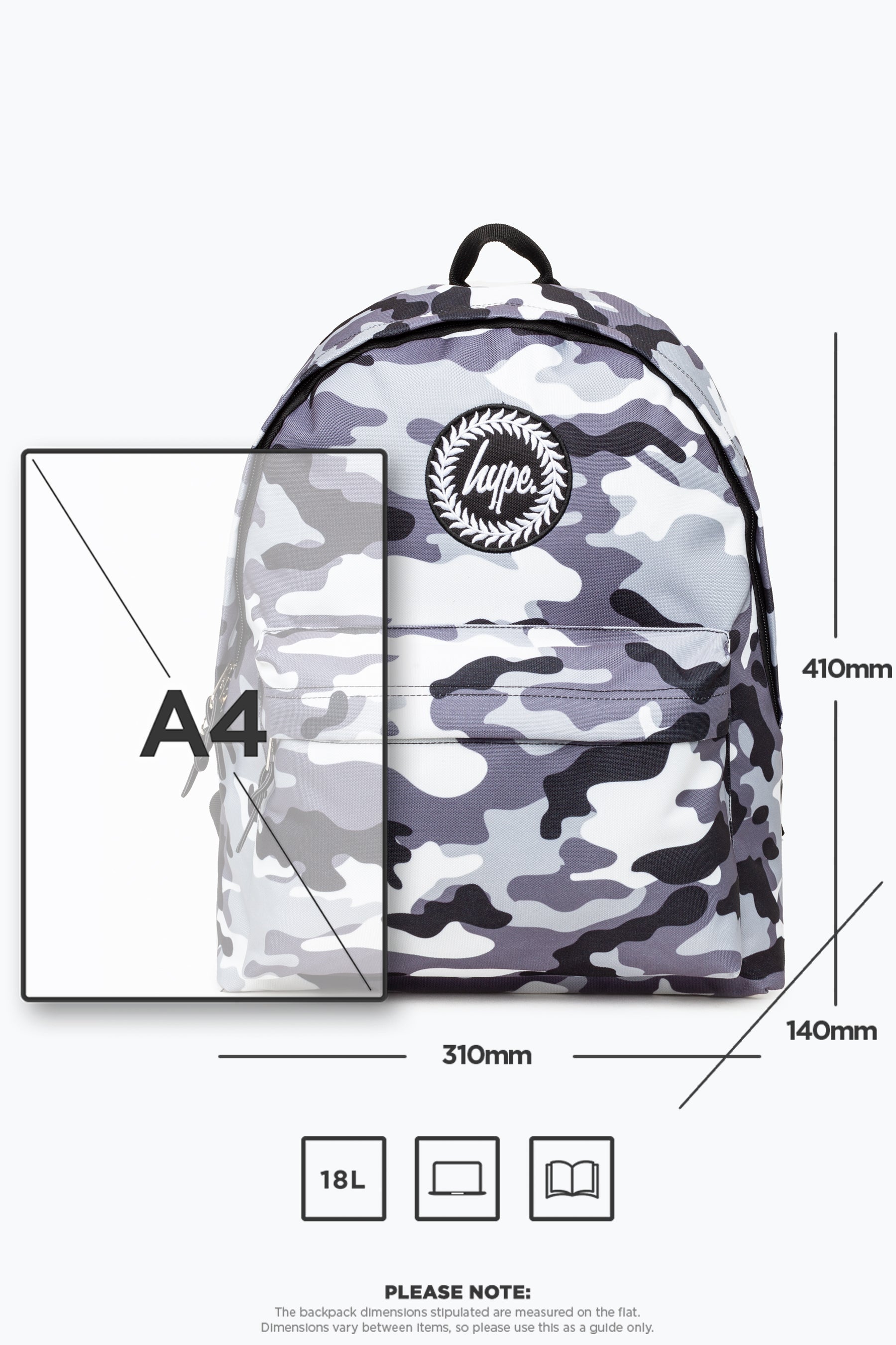 Hype Mono Camo Backpack