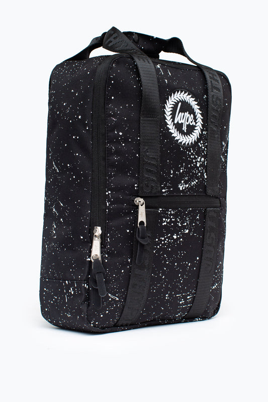 HYPE BLACK SPECKLE BOXY BACKPACK