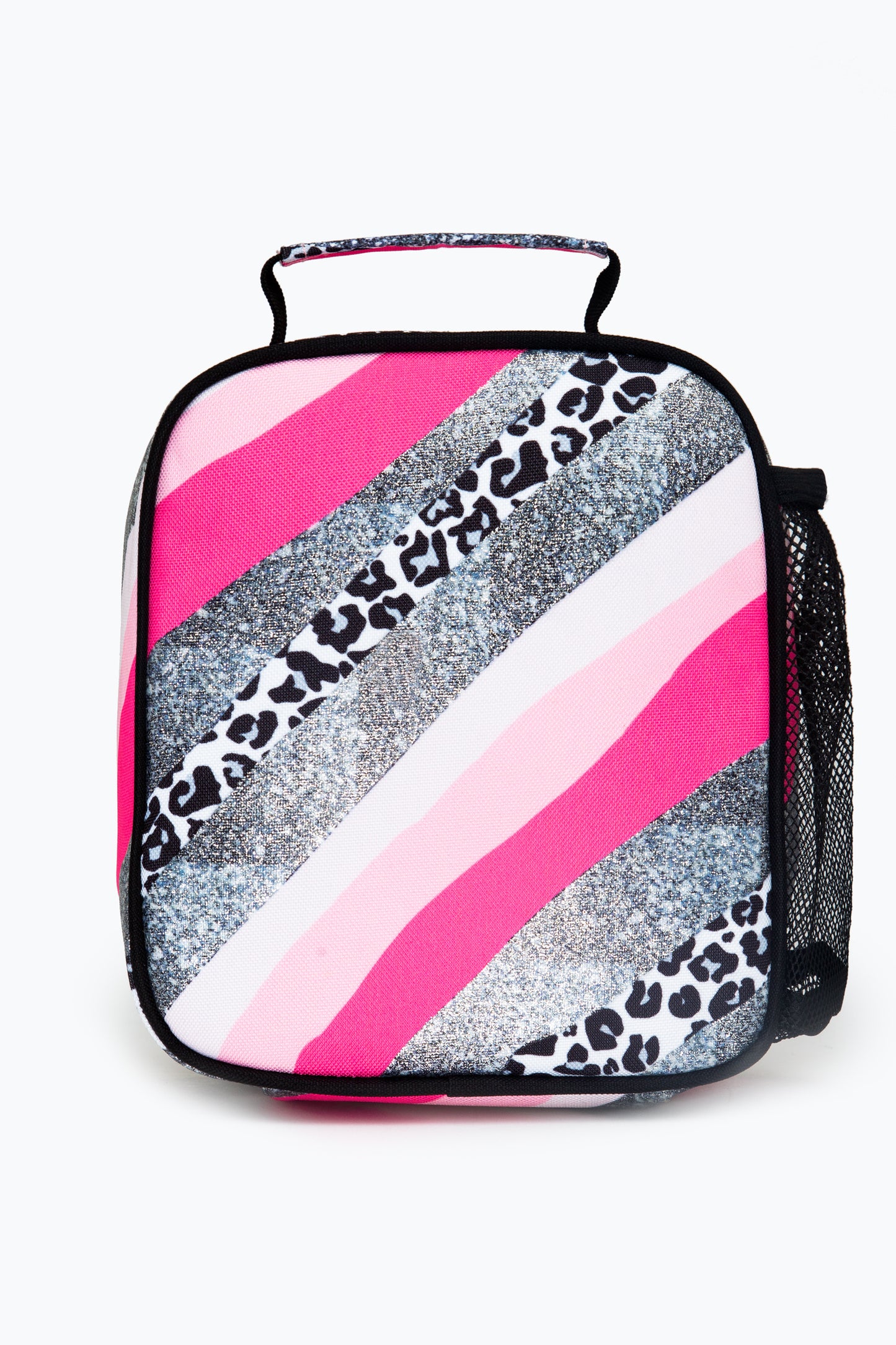 Hype Glitter Leopard Wave Lunch Bag