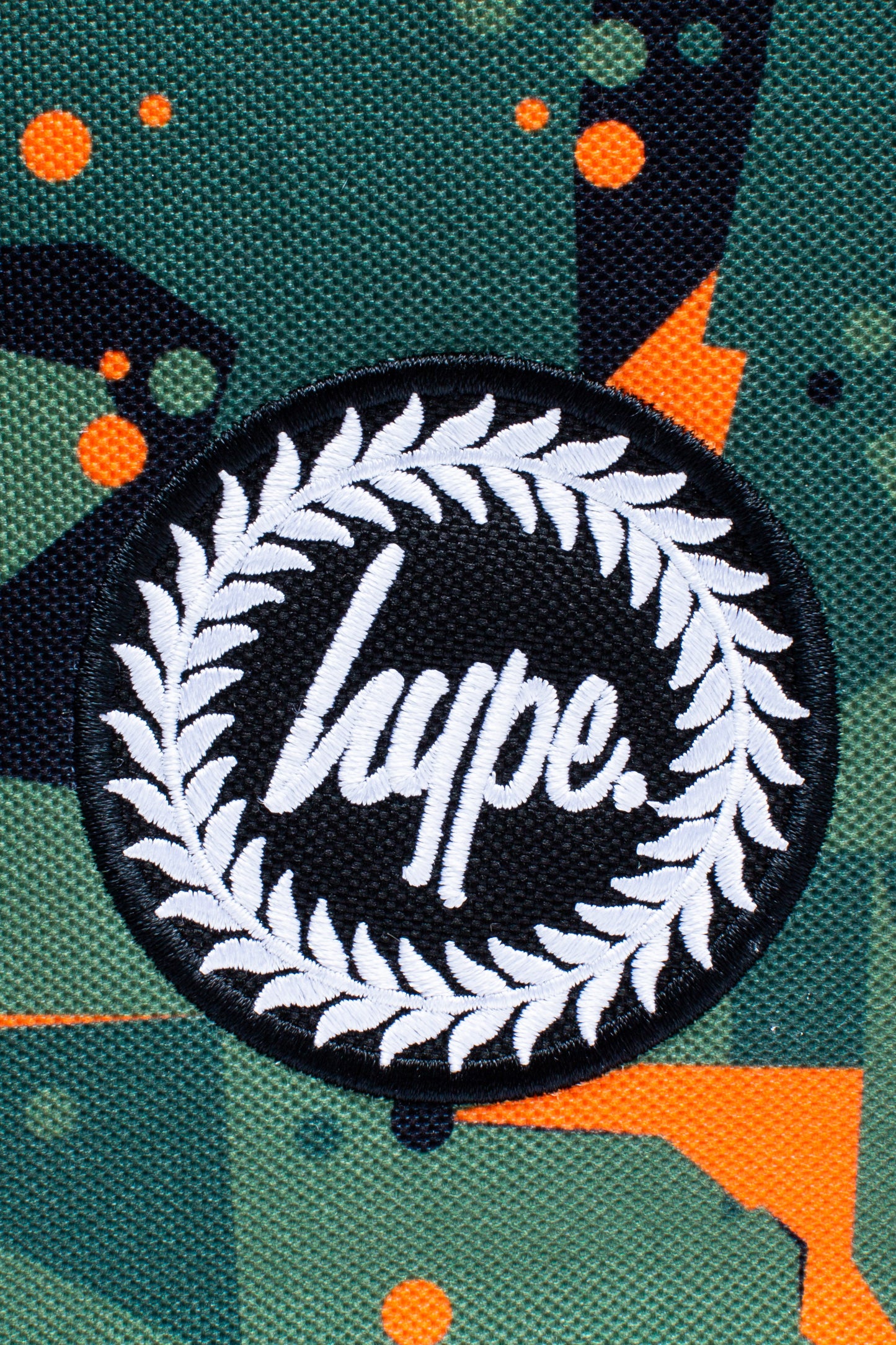 Hype Geo Camo Green Lunch Bag Branding