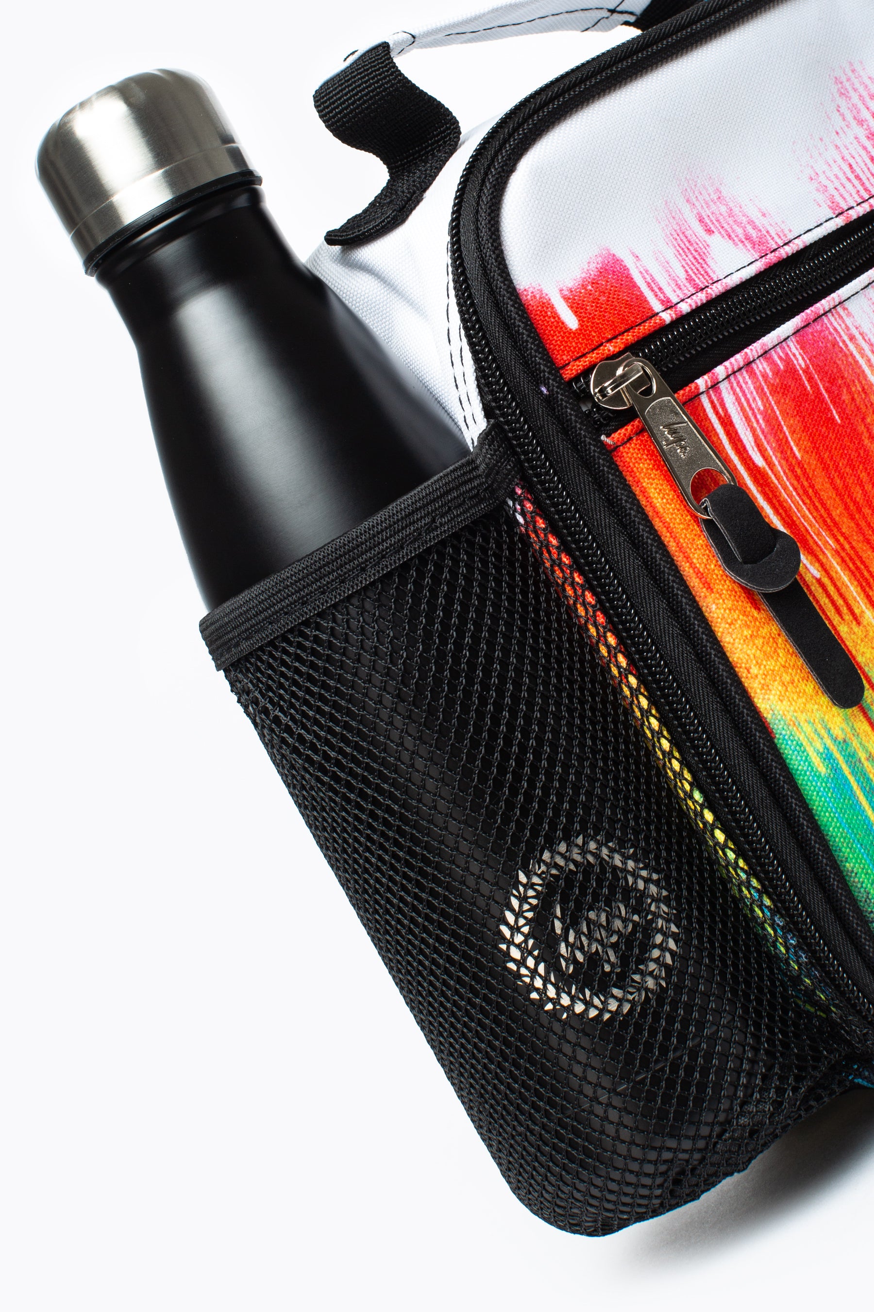 Hype Multi Drips Colourful Lunch Bag Bottle Holder