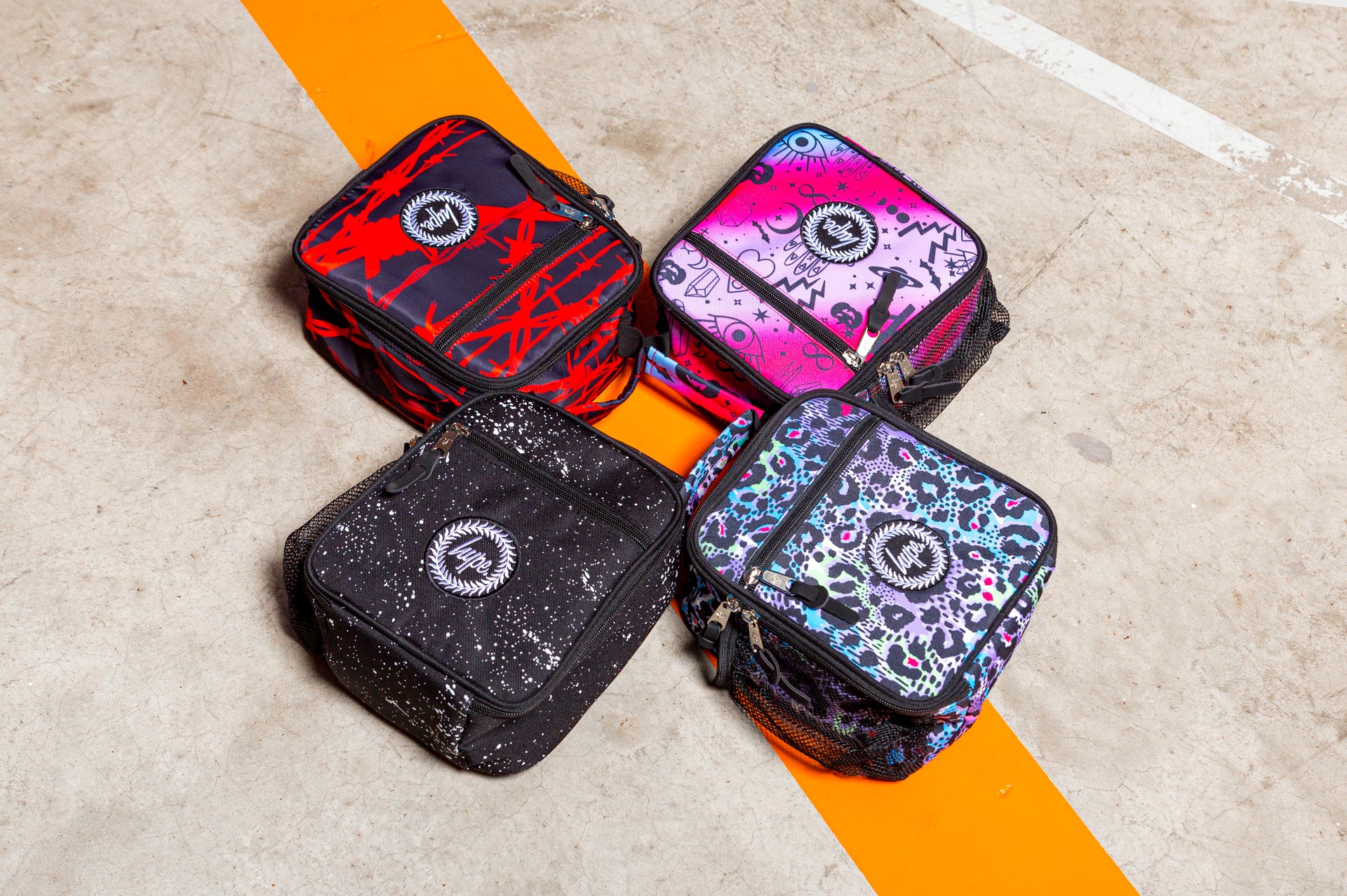 HYPE BLACK SPECKLE LUNCH BAG Hype.