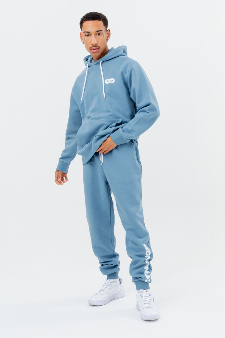 CONTINU8 BLUE OVERSIZED HOODIE | Hype.