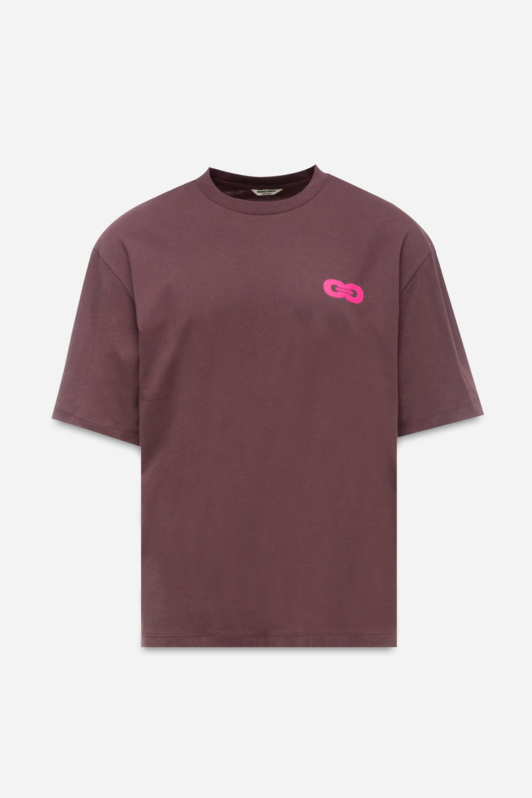 CONTINU8 RED OVERSIZED T-SHIRT | Hype.