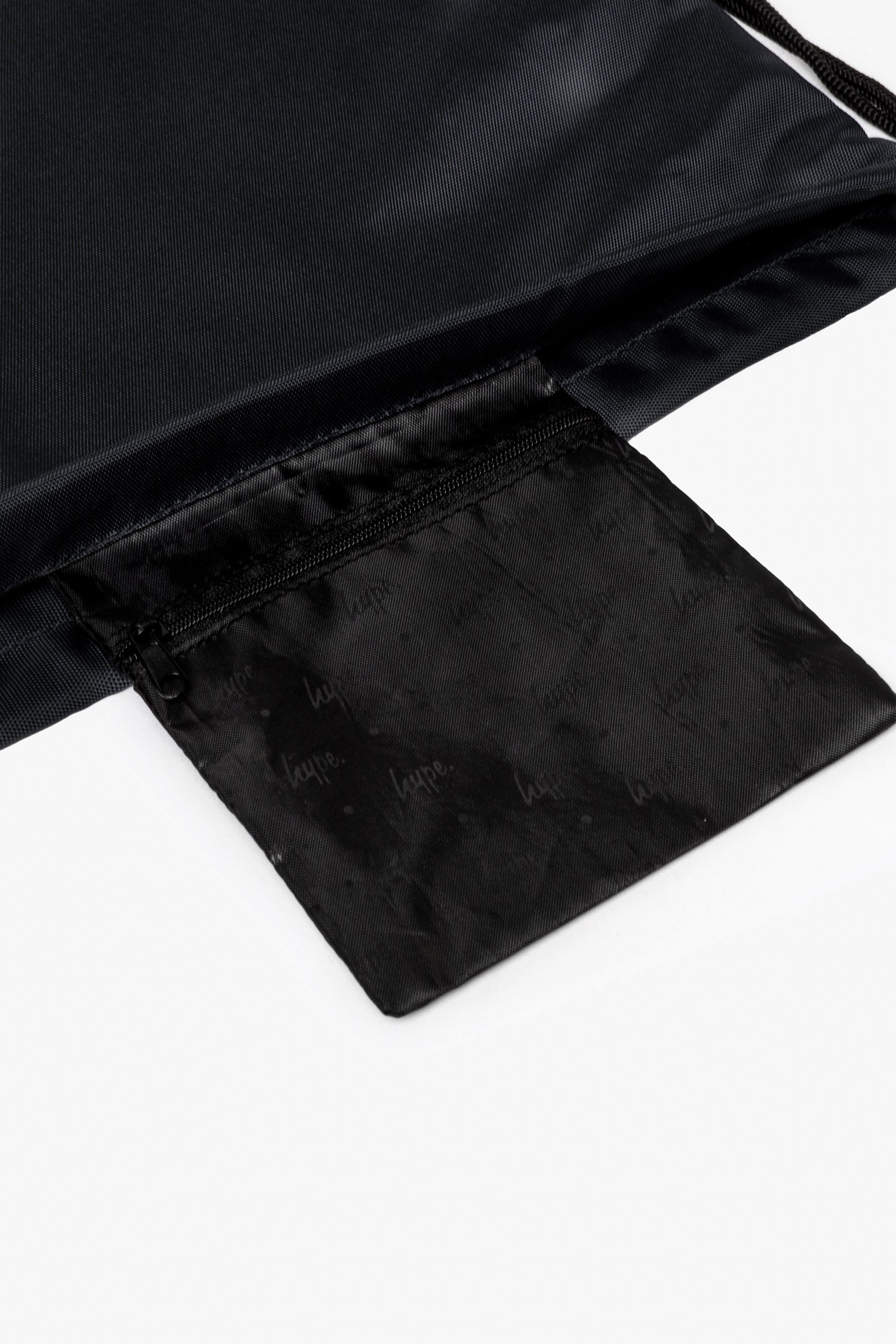 Hype Black Crest Drawstring Bag | Hype.