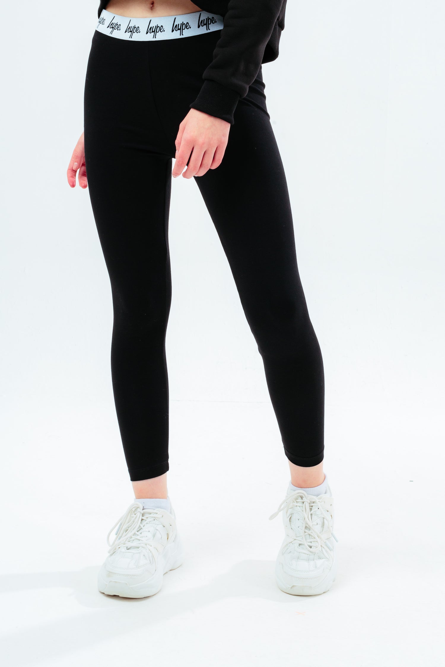  Hype Girls Core Leggings (3-4 Years) (Black): Clothing, Shoes &  Jewelry