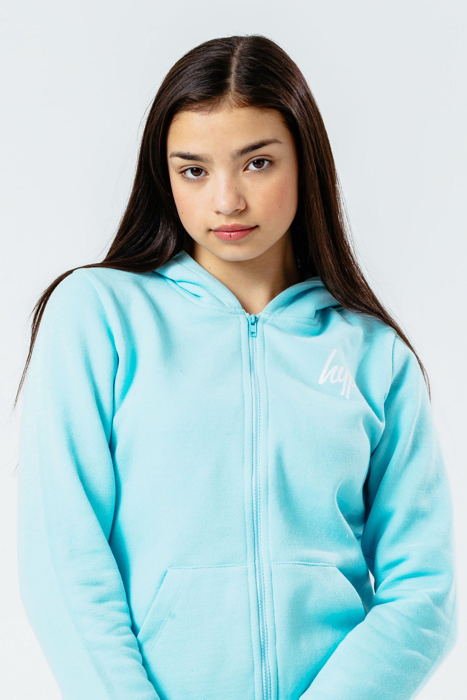 Light blue hotsell hoodie girls