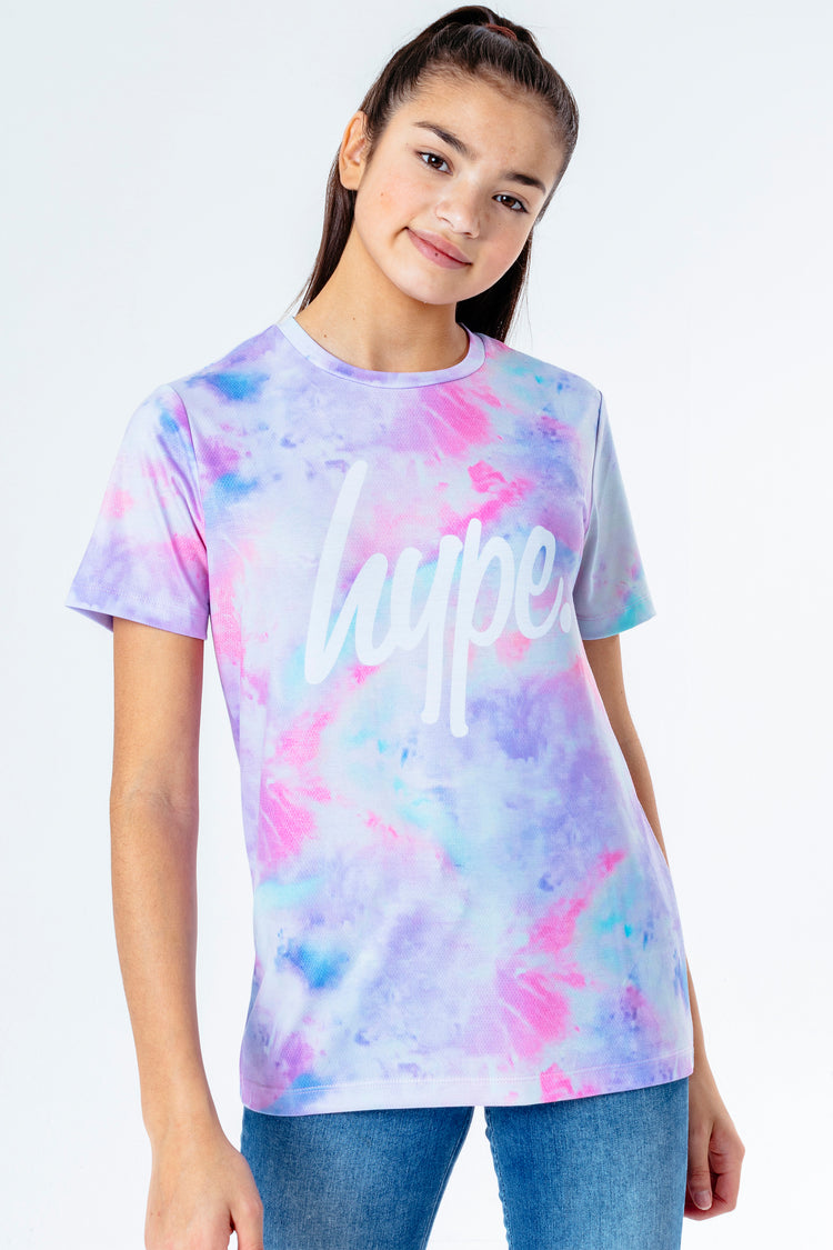 Hype Pink Rainbow Kids T-Shirt