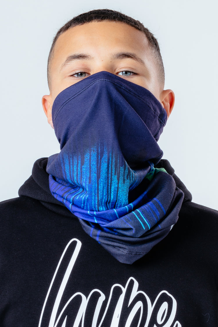 Hype Blue Drips Snood