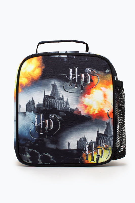 LOGOVISION Harry Potter Starry Hogwarts Crest Insulated Soft Sided Lunch  Box - Reusable Lunch Bag For School Office Work, BPA Free, 10x8