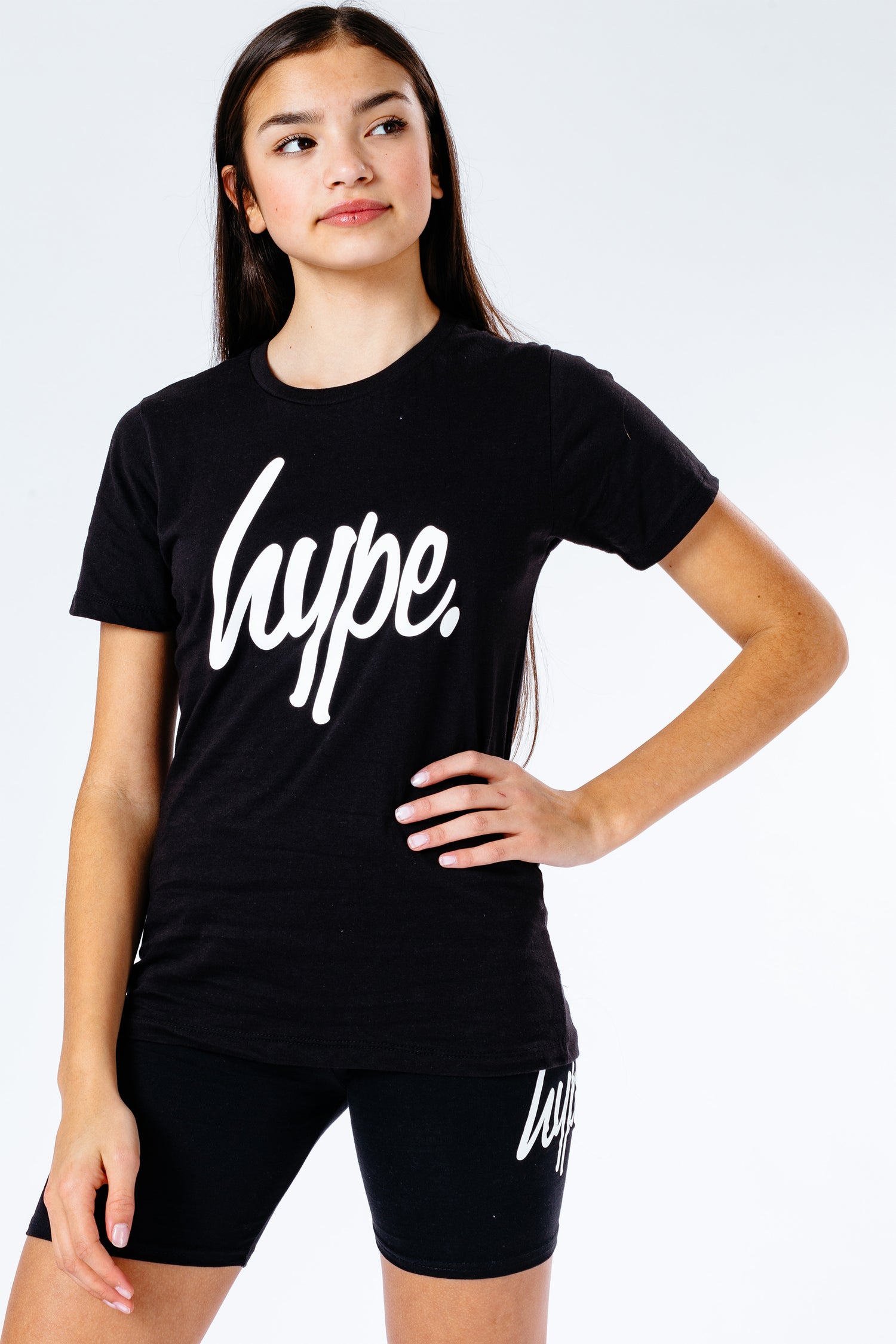Hype Girls Script T-shirt And Leggings Set (3-4 Years) (Black) : :  Clothing, Shoes & Accessories