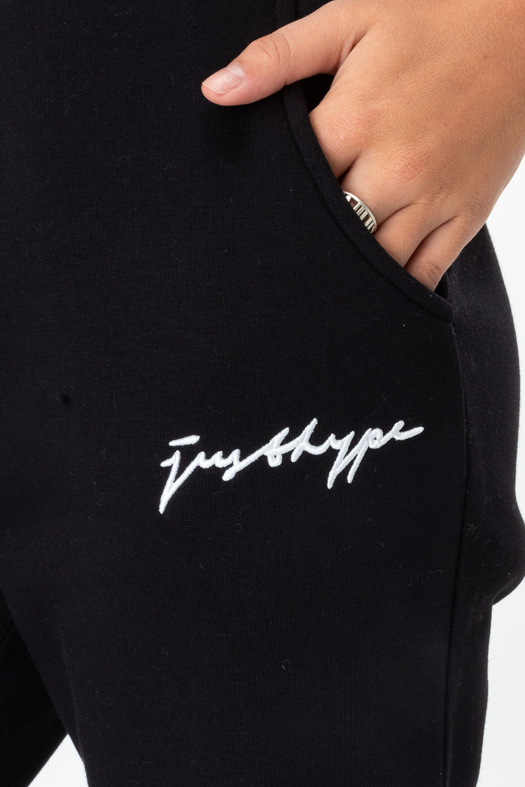 Hype Black Scribble Logo Women'S Joggers