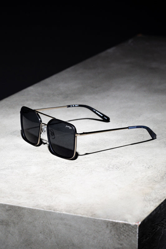 Hype Block Black Blue Sunglasses