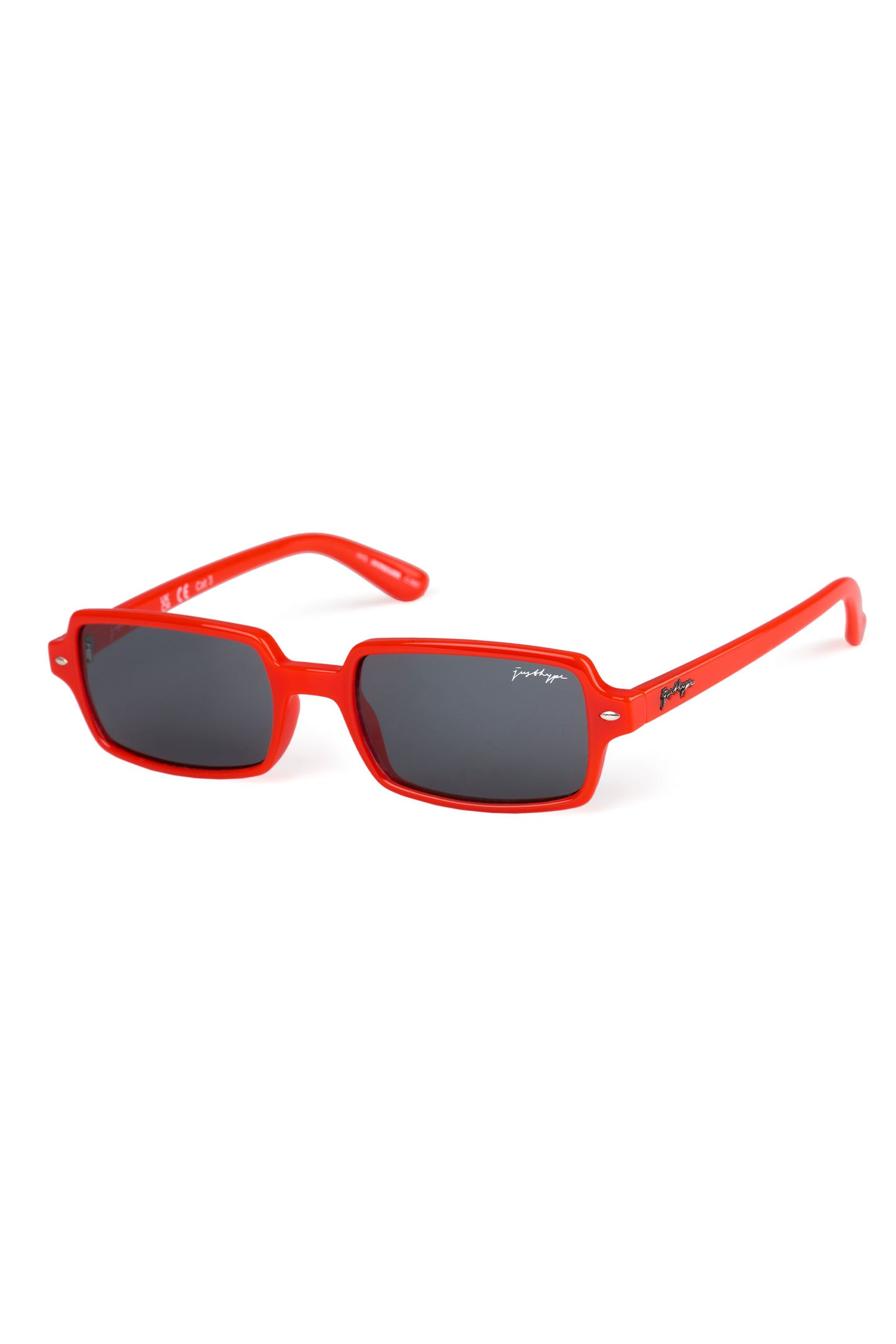 Hype Cube Red Sunglasses