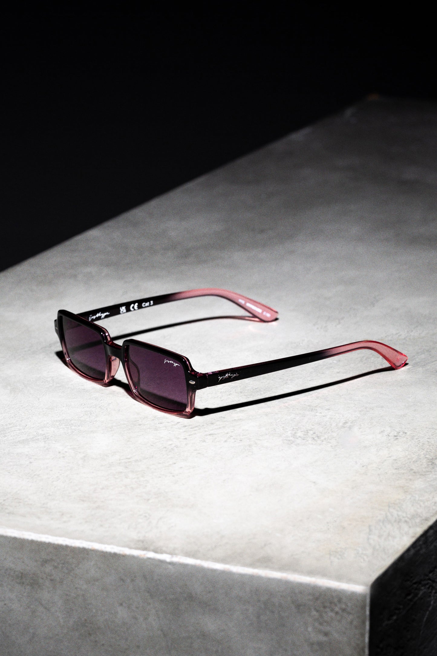 Hype Cube Black Pink Sunglasses