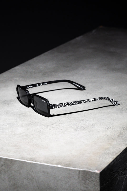 Hype Cube Black Wave Sunglasses