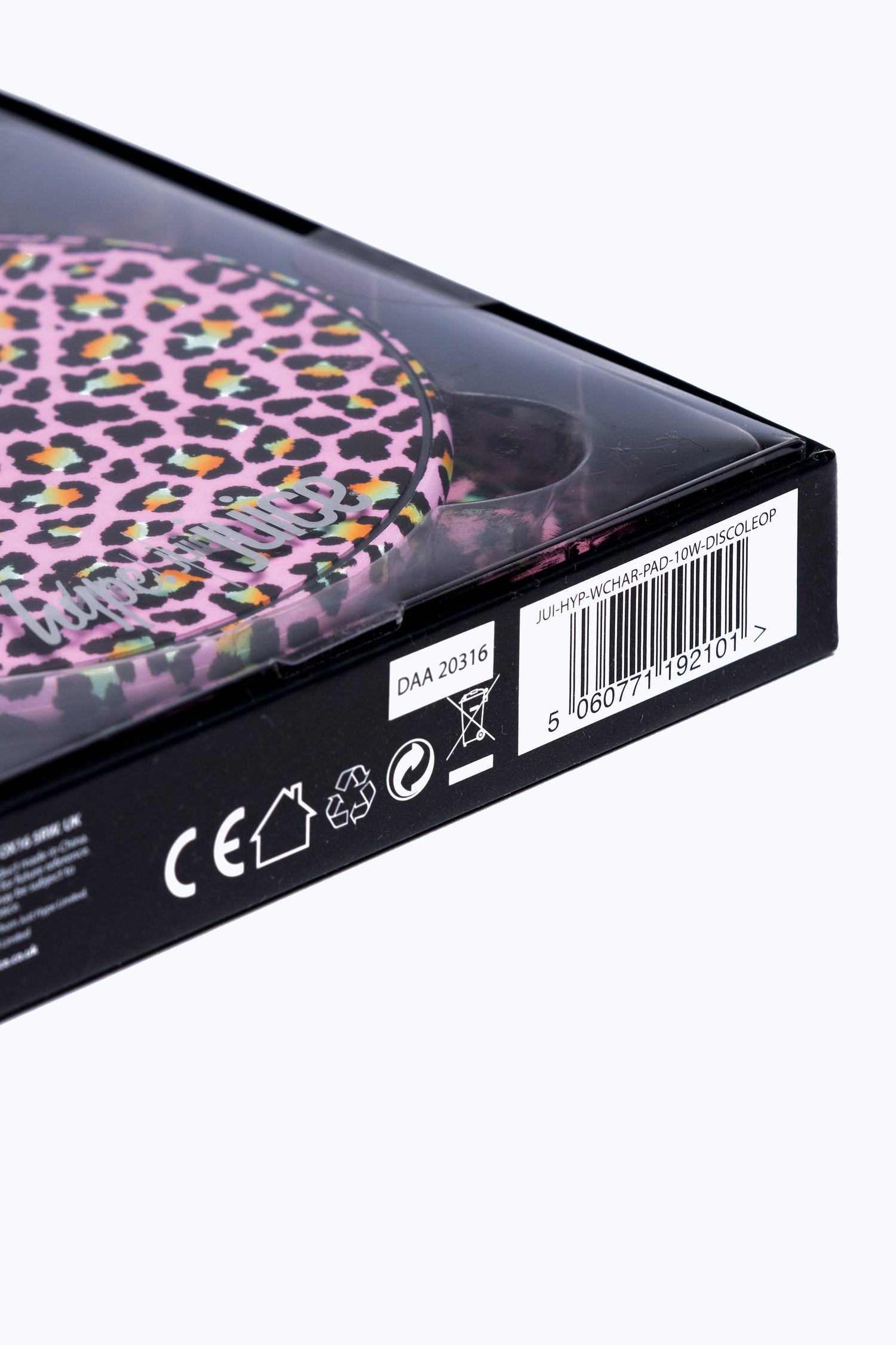 HYPE x JUICE DISCO LEOPARD WIRELESS CHARGER PAD 10W