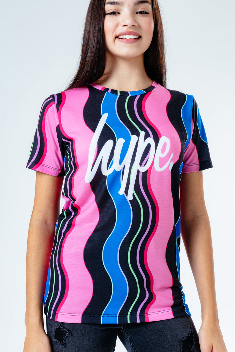 Hype Multi Wavey Kids T-Shirt