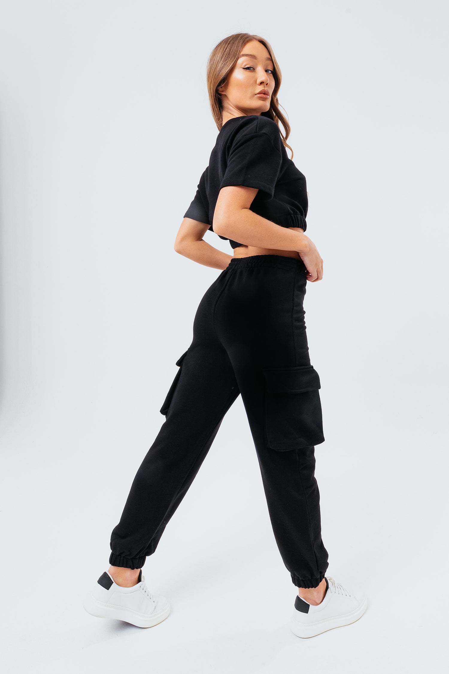 Womens black hot sale utility joggers