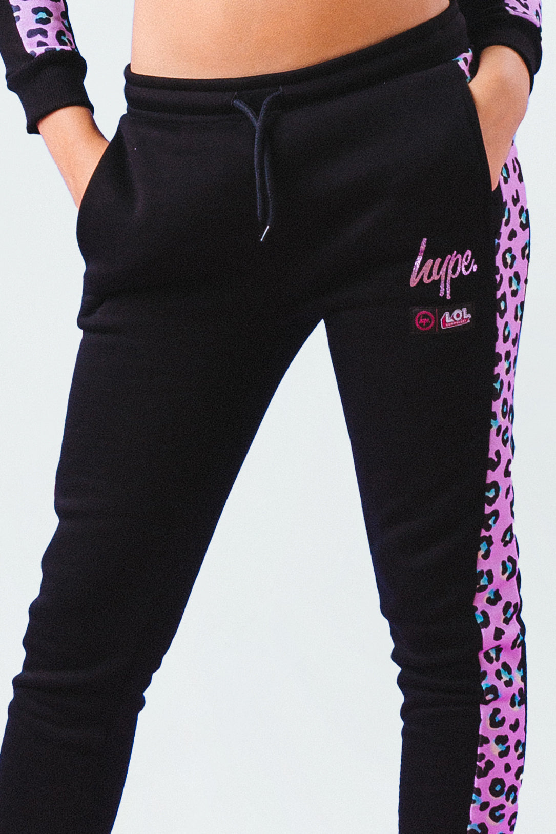 Hype X L.O.L. Leopard Diva Girls Joggers