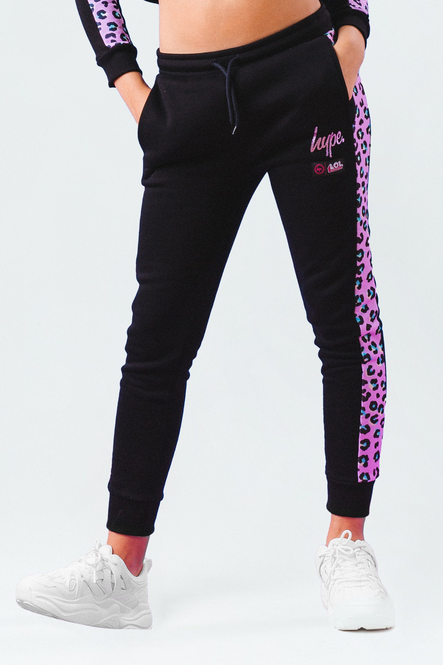 Hype X L.O.L. Leopard Diva Girls Joggers