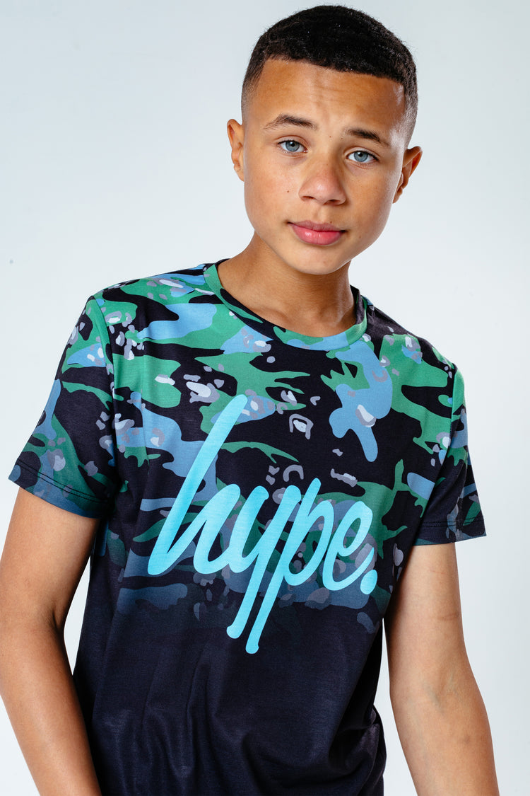 Hype Camouflage Fade Kids T-Shirt