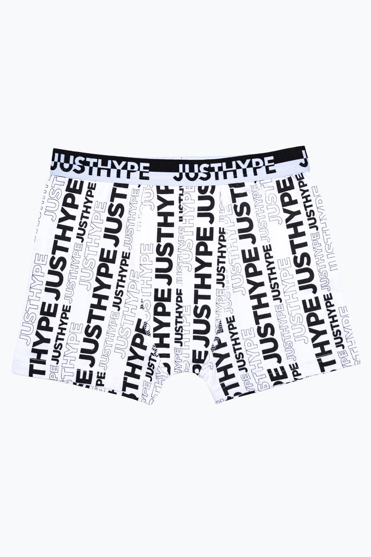 HYPE 3 PACK AOP JUSTHYPE MENS BOXER SHORTS