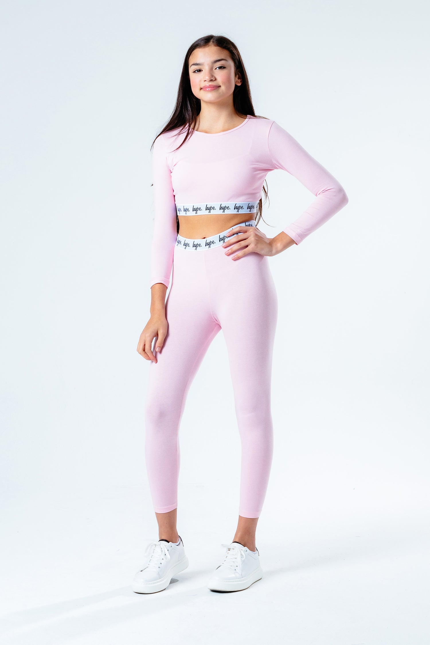 Light pink outlet athletic leggings