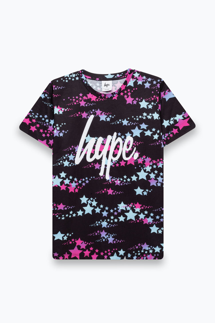 HYPE GIRLS PINK PRINTED 3 PACK T-SHIRTS
