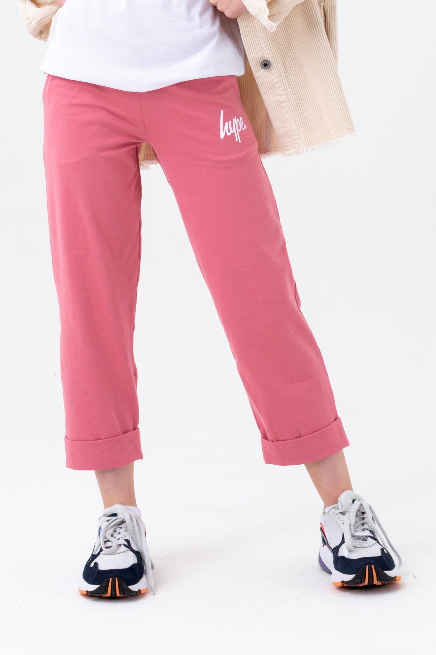 LTS Tall Women's Bright Pink Split Front Slim Trousers | Long Tall Sally